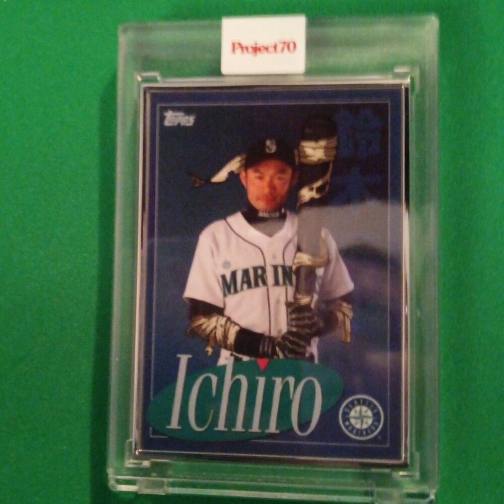 Rare Topps Project 70 Artist Proof #166 of Ichiro by Blue the Great 42/51